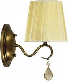 Fali lámpa Candellux sárga E14 40 W