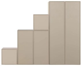 Krémszínű borovi fenyő moduláris szekrény 250x200 cm Daily – vtwonen