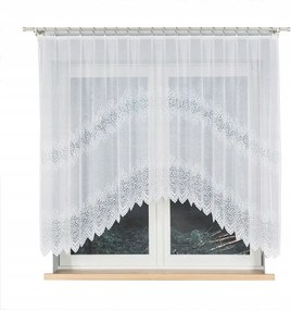 Violetta Jacquard készfüggöny alul kivágással 250x150 cm
