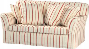 Dekoria Tomelilla 2 személyes kinyitható kanapé huzat Ikea piros