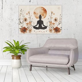 Kép - Narancssárga jóga (90x60 cm)
