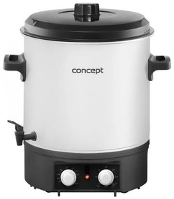 Concept Concept ZH0030 - Befőző 27 l 2000W/230V fehér/fekete CO0027
