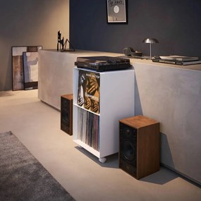 Fehér fém gurulós polcos állvány 40x73x38 cm Tower – YAMAZAKI