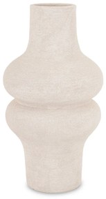 Evora design Váza kerámia fehér 35x18.5x18.5cm