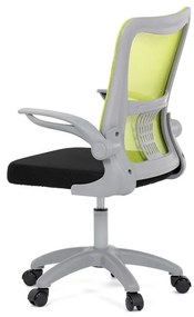 Gyerekszék állítható magassággal, zöld hálós háttámlával. KA-K2008 GRN