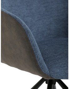Étkezőszék-készlet visszahúzható mechanizmussalDCH-Y1143 BLUE2, 2 db