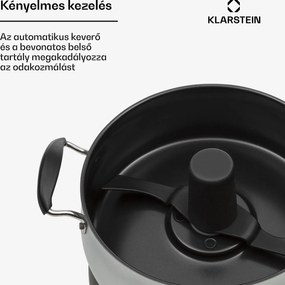 Klarstein Jam Session, lekvárfőző üst, 1000 W, 2 automatikus program