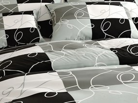 Pamut ágynemű KASPARO BLEND szürke hotel zsebbel Ágyneműhuzat mérete: 70 x 90 cm | 140 x 200 cm