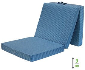 Összecsukható matrac SAMBA 70x190 kék