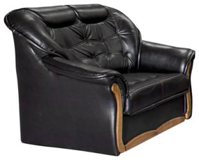 Evelin (textilbőr) 2-es kanapé, fekete