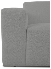 Szürke buklé sarokkanapé (jobb oldali) Roxy – Scandic