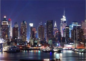 Kép - New York-i felhőkarcolók megvilágítva (70x50 cm)