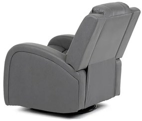 Szürke vintage szövet dönthető fotel. TV-4089 GREY