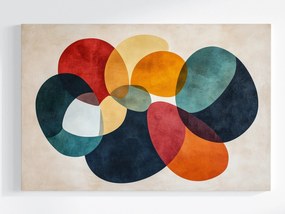 Canvas Vászonkép Absztrakt Mid-century Modern Bauhaus Retro 120x80