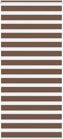 vidaXL zebrafüggönnyel barna szövetszélesség 110,9 cm poliészter