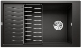 Blanco Elon XL 8 S gránit mosogató 86x50 cm fekete 525886