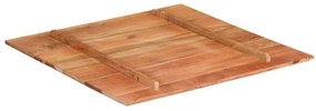 tömör akácfa asztallap 15-16 mm 80 x 80 cm