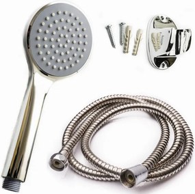 Zuhanyszett Fülhallgató Anti Calc 1F Acél Tömlő