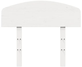 fehér tömör fenyőfa fejtámla 90 cm