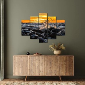 A tenger hullámai képe (150x105 cm)