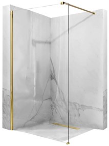 Zuhanyfal Rea Aero Gold N 80 Walk In
