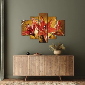 Kép a liliomvirágokról (150x105 cm)