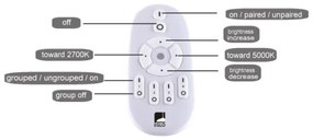 Eglo 75565 - LED Dimmelhető panel BOTAZZO LED/25W/230V 2700-5000K + távirányító