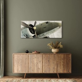 Kép - Régi légcsavaros repülőgép (120x50 cm)