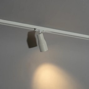 Modern fehér spotlámpa 1 fázisú sínrendszerhez - Iconic Kohua