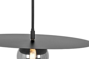 KAJA K-5382 FERMI Fekete Színű Függeszték 1xG9 10W IP20