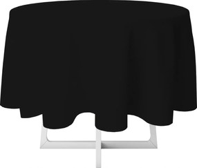 Abrosz Dekoratív Kör 140 Sima Fekete