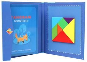 Mágneses tangram fajáték