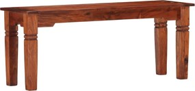 vidaXL tömör akácfa pad 110 cm