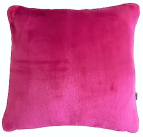 Puha Fleece párnahuzat pink