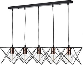 Dar Lighting MIDI MID0522 Függőlámpa 5x40W/E27