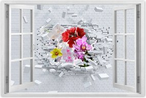 Poszterek 90x60 Virágos falikép