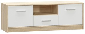 TEYO 2D1S TV-állvány, fehér