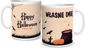 Happy Halloween Bögre Ajándék Névvel