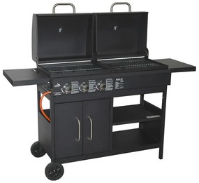 Gáz-faszenes grillsütő Couple - Cattara