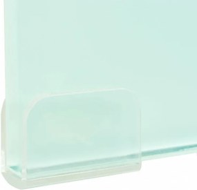 zöld üveg TV állvány/monitor magasító 40 x 25 x 11 cm