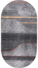 Szürke mosható szőnyeg 120x180 cm Oval – Vitaus