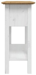 BODO barna tömör fenyőfa tálalóasztal 91x35x74 cm