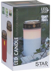 Kültéri LED gyertya (magasság 12 cm) Serene – Star Trading
