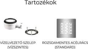 Smart Korvit Cobalt zuhanytálca_70X90