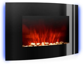Lausanne, elektromos kandalló, 1000/2000 W, LED, távirányító