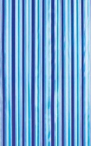 Aqualine zuhanyfüggöny 180x180 cm kék ZV011