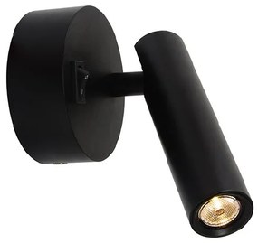 ZAMBELIS-H48-B Fekete Színű Fali Lámpa LED 3W IP20