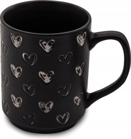 Bögre 340ML Grafit Bögre Hagyományos Univerzális Kávé Tea Ajándék