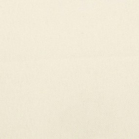 krémszínű oxford szövet kerti padpárna 150x50x4 cm