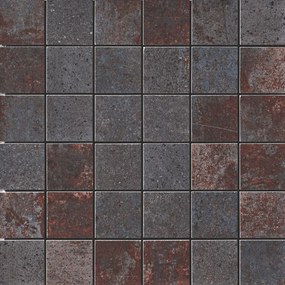 Mozaik Cir Metallo nero 30x30 cm matt 1062372